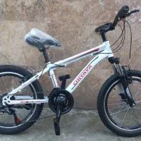 دوچرخه سایز ۲۰ کمک قفل شو طوقه آلمینیوم آکبند