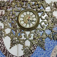 ساعت برنجی و میوه خوری برنجی