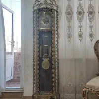 ساعت بوفه ونیز تلویزیون برنز درحد نو