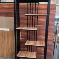 استند و شلف کتابخانه|کتابخانه، شلف، قفسه‌های دیواری|شیراز, بید زرد|دیوار