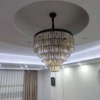 لوستر|لوستر و چراغ آویز|میانه, |دیوار