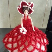 قلاب بافی سرویس عروس|صنایع دستی و سایر لوازم تزئینی|قم, باغ کرباسی|دیوار