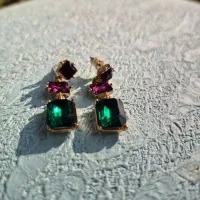 گوشواره رنگی رنگی