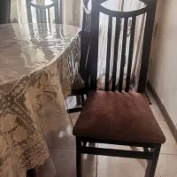 میز ۶ نفره ناهارخوری در حد نو|میز و صندلی غذاخوری|قم, باجک یک|دیوار
