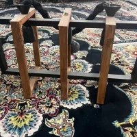 لوستر فانتزی چوب و فلز