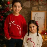 لباس یلدایی طرح انار|کفش و لباس بچه|پردیس, فاز ۱۱|دیوار