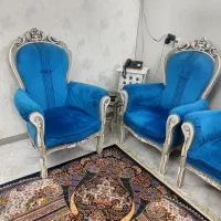 مبلمان نیمه سلطنتی و میز عسلی و جلومبلی|مبلمان خانگی و میز عسلی|اصفهان, کوجان|دیوار