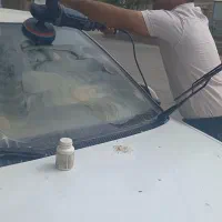 پولیش شیشه های  پخش نور