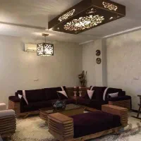 لوستر چوبی cnc