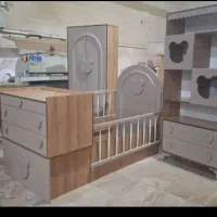 سیسمونی تخت کمد قهوه ای رنگ)+زیبا و ارزان