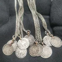 سکه آویز نقره ربعی رضا شاه