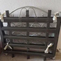 تخت خواب فلزی فرفورژه