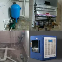 سرویس کولر آبی آبگرمکن دیواری پمپ آب  تصفیه آب