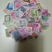 تعدادی تمبر و سکه کشور های مختلف