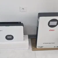سانورتر و باتری خورشیدی  برق اضطراری