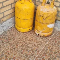 تعداد ۲ عدد کپسول ایران گاز پر شده . تمیز