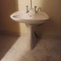 روشویی همراه با شیرالات و سیفون درحد نو