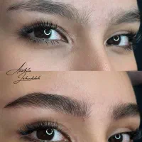 ابروهاتو بدون ذره ای پخش رنگ میکروبلیدینگ کن با۹۹۰