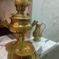 سماور برنج ۴‌لیتری