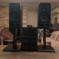 ضبط درسیستم صوتی خانگی آکایی ژاپن دو طبقه