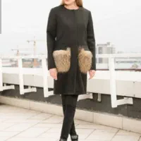 پالتو جیب  خزدار