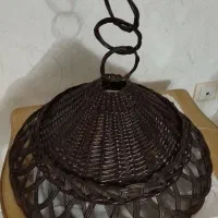 دو عدد لوستر چوبی زیبا|لوستر و چراغ آویز|اصفهان, ملک‌شهر|دیوار