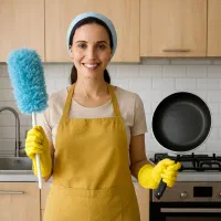 استخدام خانم برای امور نظافت و اشپزی در منزل
