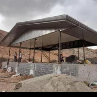 اهنگری ساخت اسکلت فلزی شیروانی الاچیق...