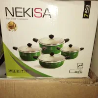 سرویس قابلمه گرانیتی ۷ پارچه نکیسا