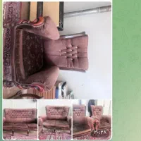 مبل ۹نفره راحتی تمام پارچه