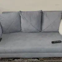 مبل راحتی هفت نفره طوسی سرمه ایی