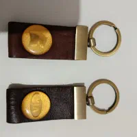 دو عدد جا کلیدی روکش طلا