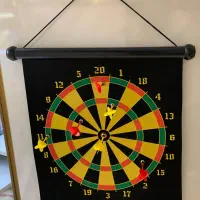 دارت آهنربایی مگنتی 24 اینچ دوطرفه|اسباب‌‌بازی|تهران, چیتگر شمالی|دیوار