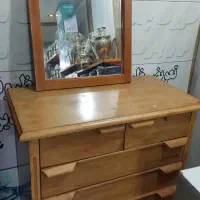 ست تخت خواب ودراور واینها چوبی