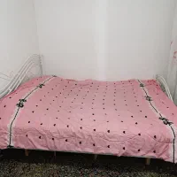 تخت فرفورژه+ تشک|تخت و سرویس خواب|کرمان, |دیوار