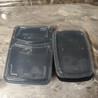 ظرف غذای درب دار