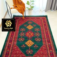 یک فرش سبز خوشگل و جذاب ۱۲و۹و۶ متری و قالیچه