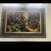 تابلو فرش ابریشم