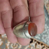 انگشتر عقیق یمنی رکاب صدوقی|جواهرات|مشهد, شهید شهریاری|دیوار