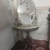 آینه و کنسول طرح برنز