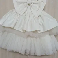 پیراهن عروسکی .کت چرم ودامن