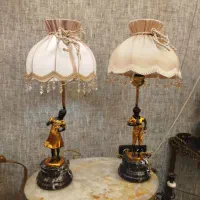 آباژور برنزی نوازنده آدم وحوا