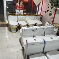 شیرآلات توالت فرنگی روشویی|لوازم سرویس بهداشتی|ارومیه, |دیوار