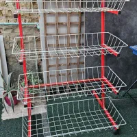 سبد سوپرمارکتی ۴ طبقه چرخدار