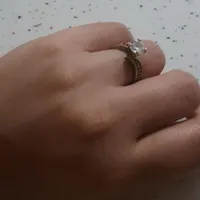 دوعدد انگشتر طلاروس رنگ ثابت