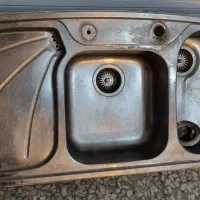 سینک ظرفشوئی استیل توکار برند اخوان|مصالح و تجهیزات ساختمان|بروجرد, |دیوار