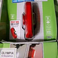چراغ جلو عقب دوچرخه  برند D.light دی لایت المپیا|دوچرخه، اسکیت، اسکوتر|تهران, جردن|دیوار