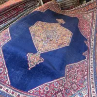 فرش ۱۲ متری سرمه ای دستباف