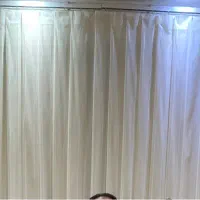 پرده ساده سفید