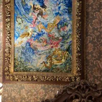 تابلو فرش دستبافت نفیس